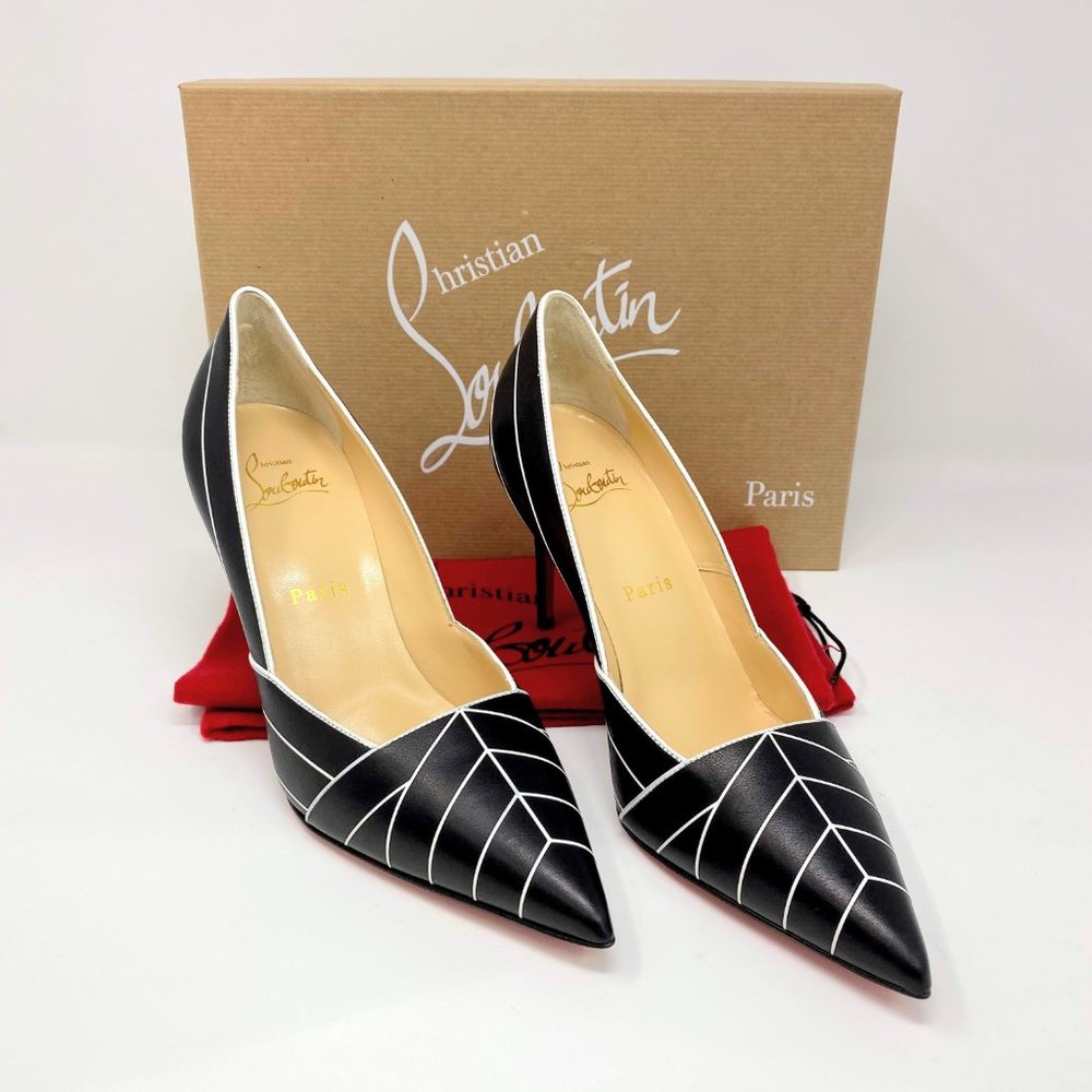 CHRISTIAN LOUBOUTIN Undessin Art Deco Red Sole